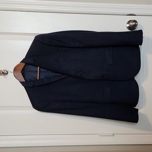 Men's Dark Blue Blazer H&M 36R-Skinny Fit